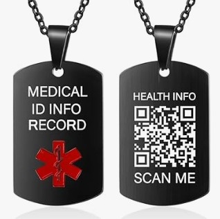 Pendant with Hidden Digital Message